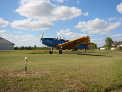 Aircraft at Dry Creek