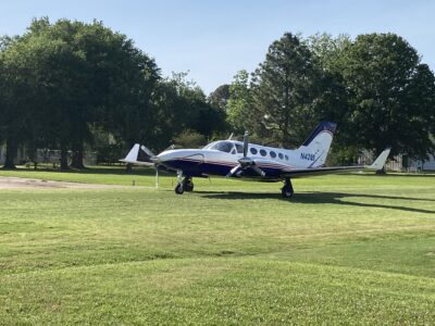 Aircraft at Dry Creek